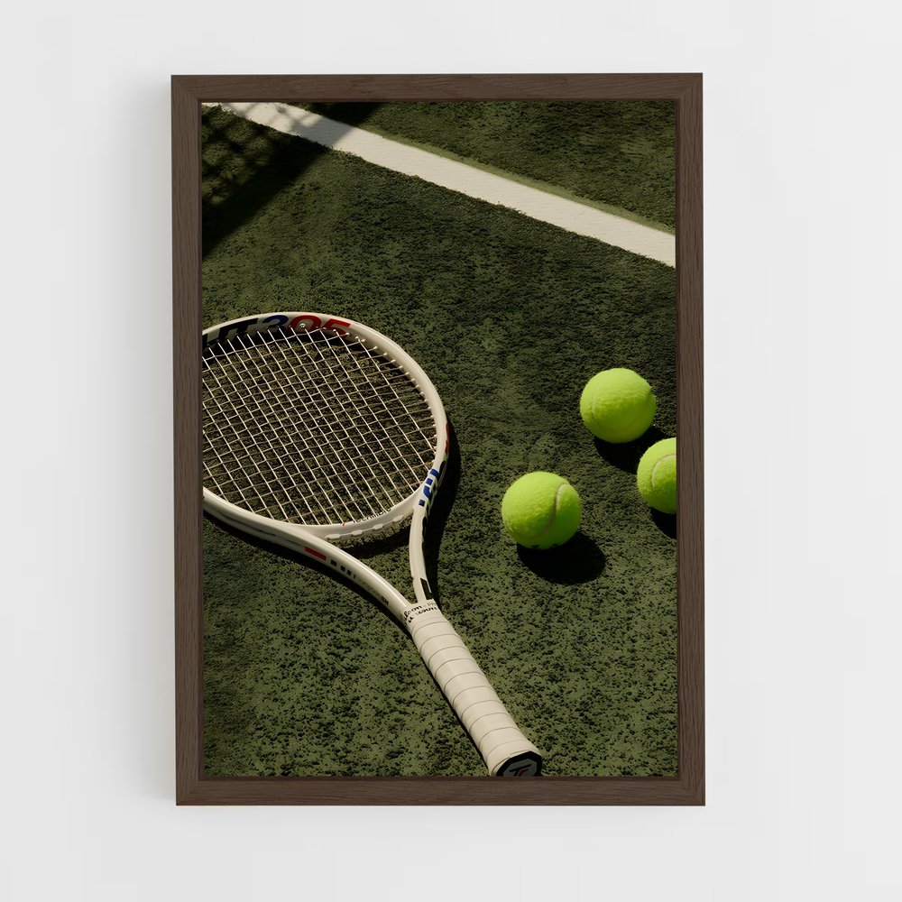 Poster Ace de Wimbledon – affiche Tennis (vue 5)